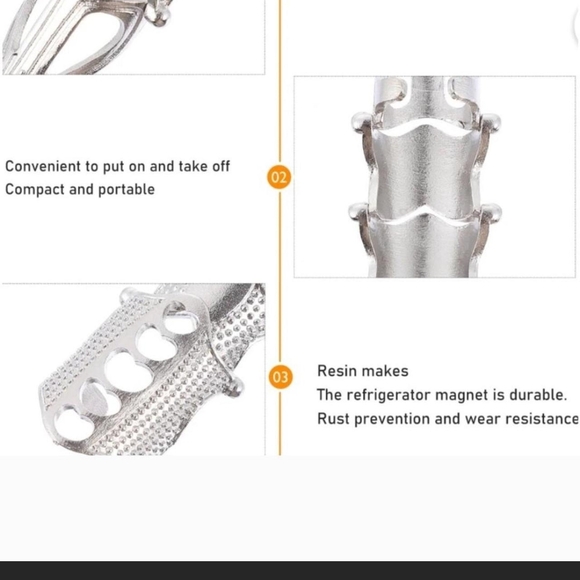 Silver Knuckle Stackable Ring - Picture 4 of 4